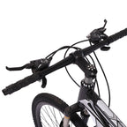 VANLOFE Aluminum Mountain Bike for Men,26-inch Wheels,Mens Frame,Black