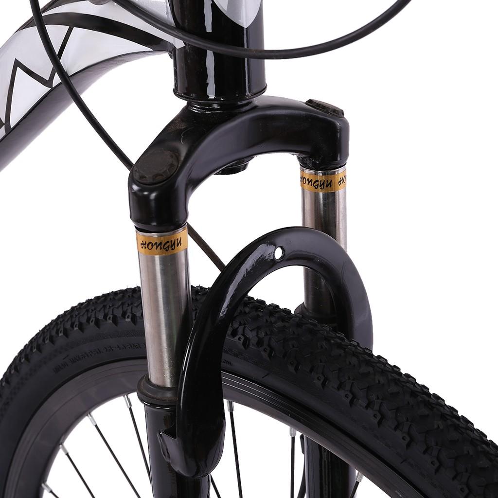 VANLOFE Aluminum Mountain Bike for Men,26-inch Wheels,Mens Frame,Black