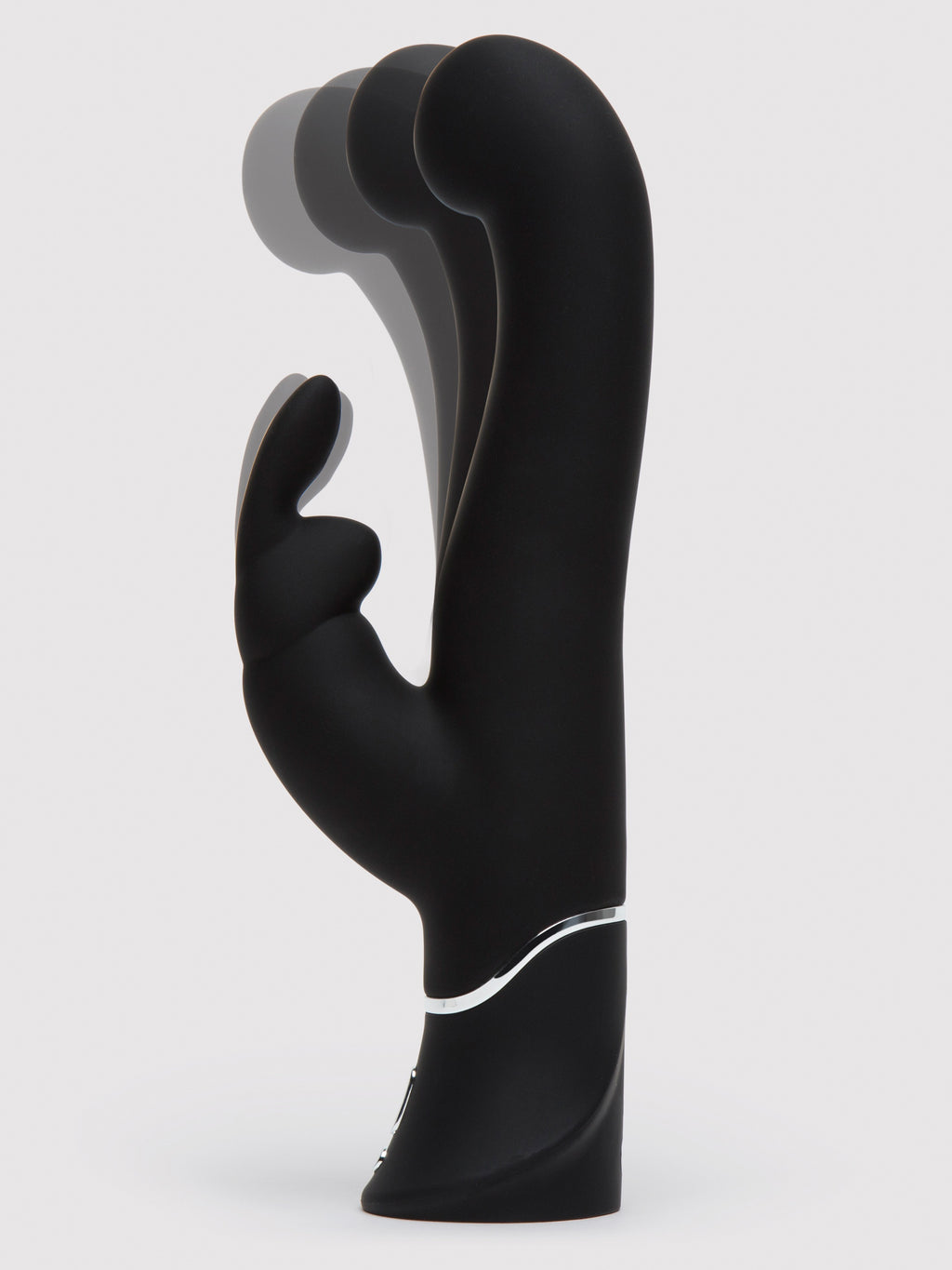 Happy Rabbit G-Spot Stroker Rechargeable Rabbit Vibrator, Black