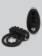 Lovehoney Wild Thing 10 Function Remote Control Vibrating Cock Ring, Black