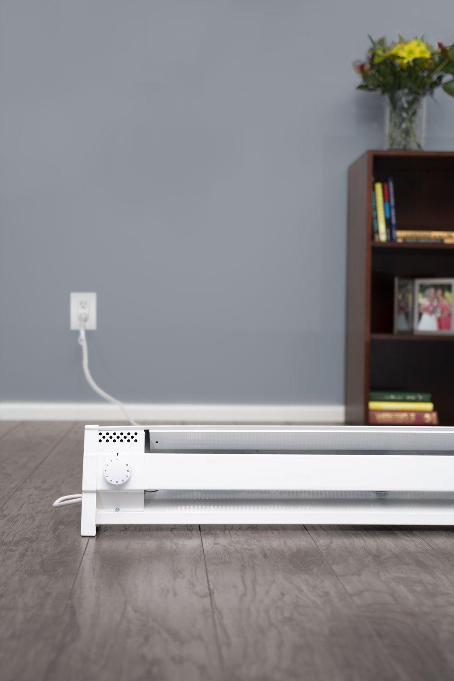 Cadet 4P1500W 600 Square Feet Portable Baseboard Heater, 48 Inches Length