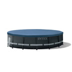 Ultra XTR 16ft x 48in Outdoor Above Ground Swimming Pool Set w/ Pump Bundle w/ 700 Gal Per Hour Pool Cleaner Robot Vacuum