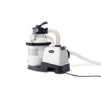 Ultra XTR 16ft x 48in Outdoor Above Ground Swimming Pool Set w/ Pump Bundle w/ 700 Gal Per Hour Pool Cleaner Robot Vacuum
