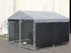 Dog Kennel Shade Wind Screen - Weather Guard Extra LarShade Cloth with Grommets