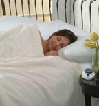 Soft Heat by Perfect Fit | Ultra Soft Plush Electric Heated Warming Blanket with Safe &amp; Warm, King, Garnet Red