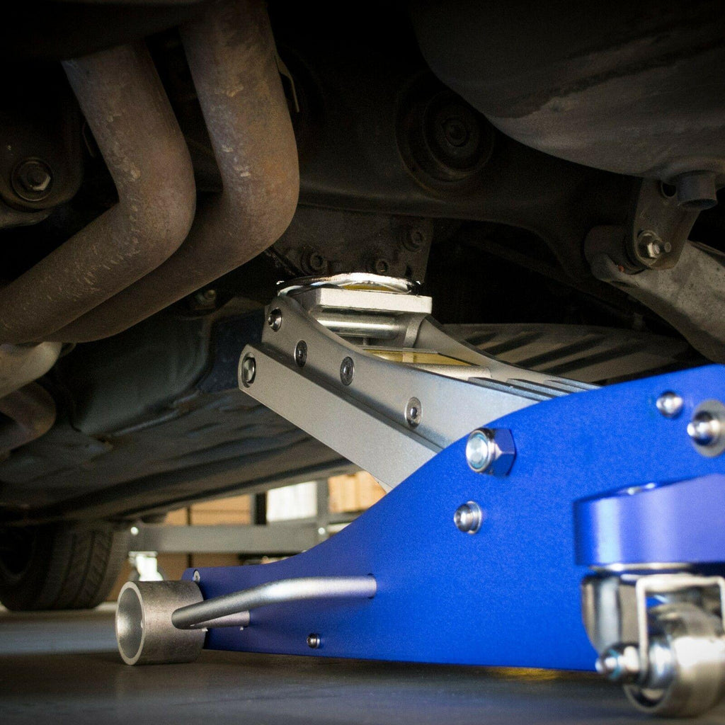 Jackco 3 Ton Low Profile Aluminum Racing Floor Jack with  Lift Dual Plunger
