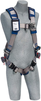 3M DBI-Sala Exofit STRATA Vest-Style Harness 1112476, Grey, Blue, Medium, 1 Ea
