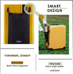 land 3 Piece Luggage Sets with X-Large Spinner Wheels, Expandable Hardshell Luggage Sets, Travel Suitcase Set TSA Approved (20/24/29-Inch, Yellow)