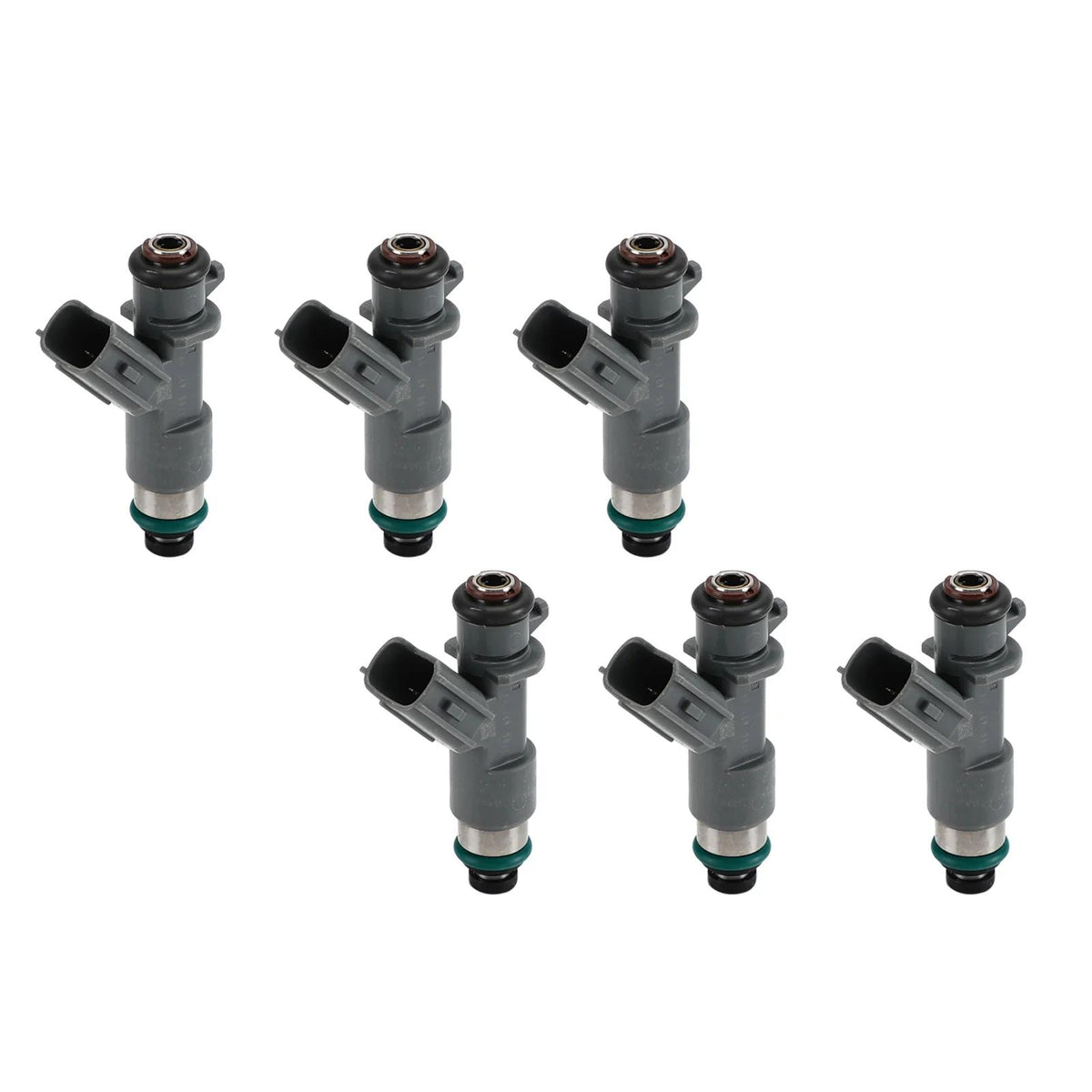 Honda Accord Acura MDX Tl TSX 3.5L 3.7L 6PCS Fuel Injectors 16450R70A01 Generic