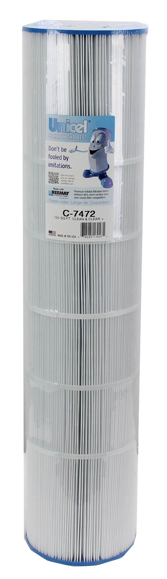 new unicel pool spa clean &amp; clear 520 cartridge filter c-7472 r173578 (12 pack)