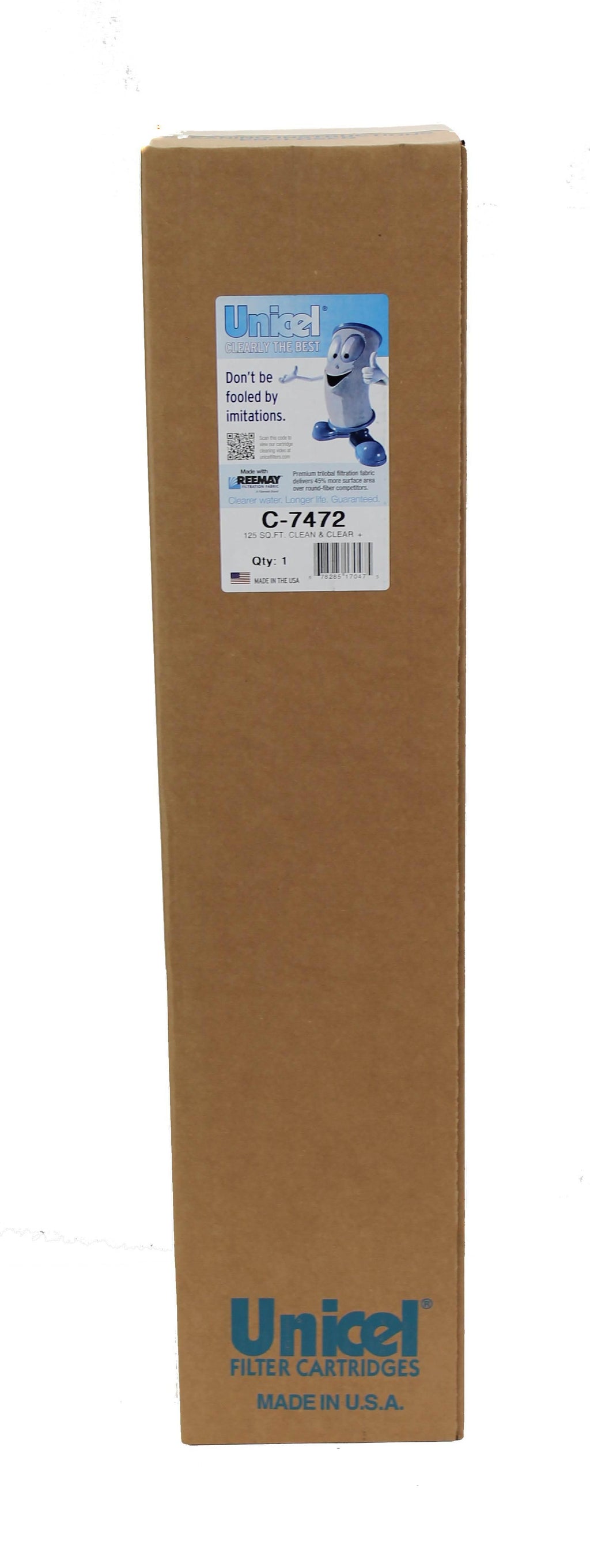 new unicel pool spa clean &amp; clear 520 cartridge filter c-7472 r173578 (12 pack)