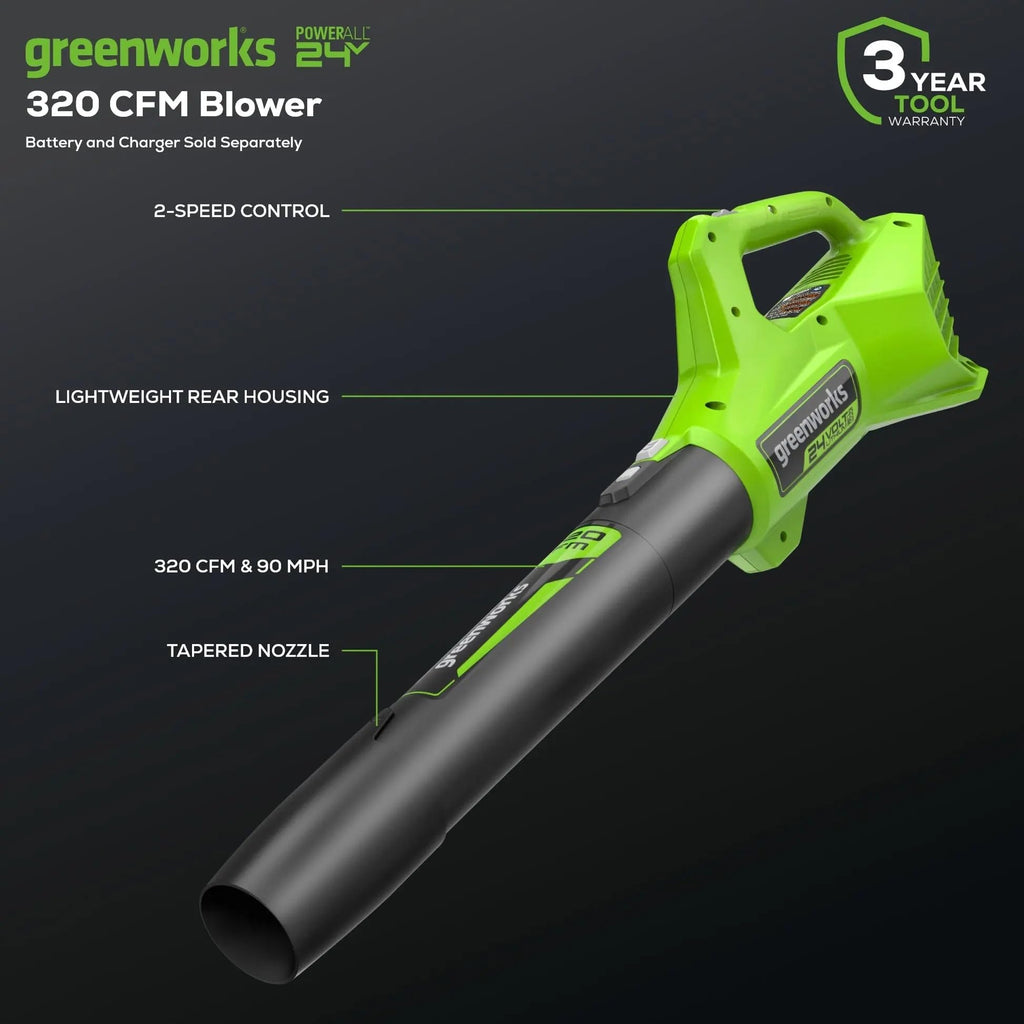 48V (24V x 2) High - Performance Cordless Yard Tool Combo: 21" self propelled lawn mower, 12" Trimmer &amp; Blower, with 3 Batteries &amp; 2 Chargers