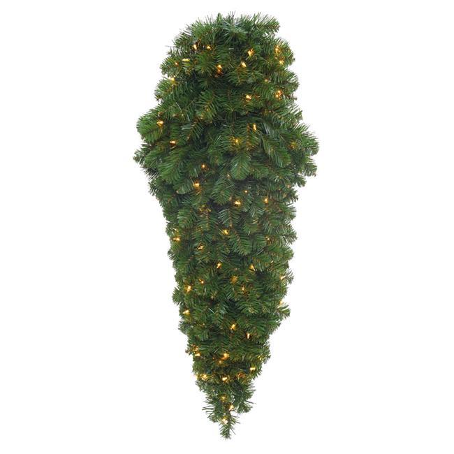 48 in. Green Grand Teton Teardrop with 100 Warm White Mini LED Light