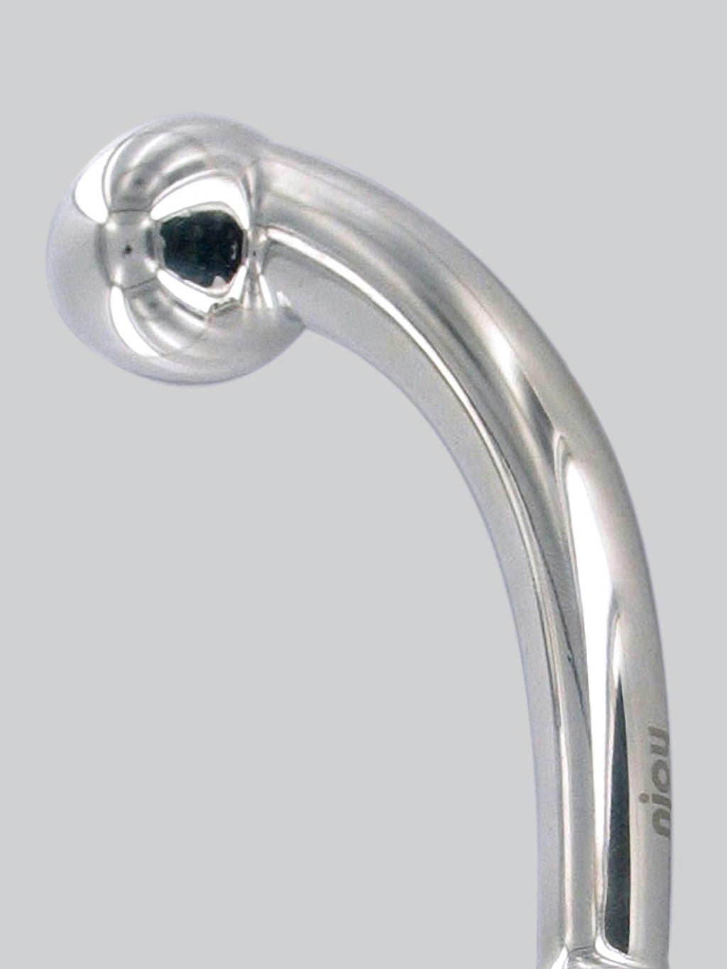 njoy Fun Wand Stainless Steel Dildo, Silver