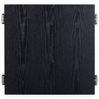 Black Winchester Dartboard and Cabinet Set