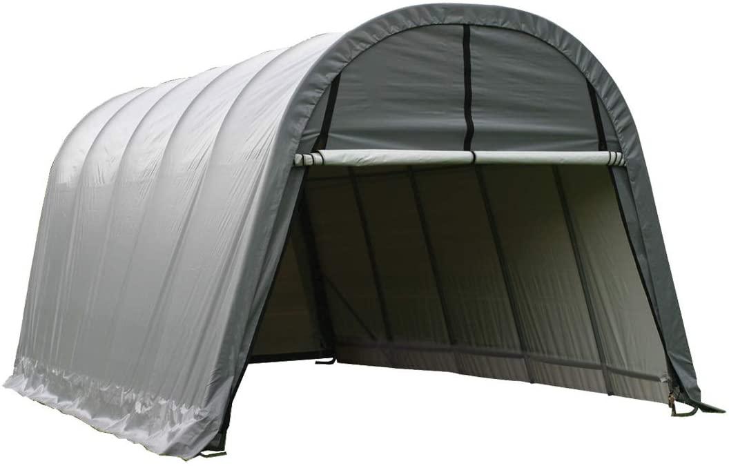 shelterlogic replacement cover kit only no frame -13x24x10 90509 (9oz gray)