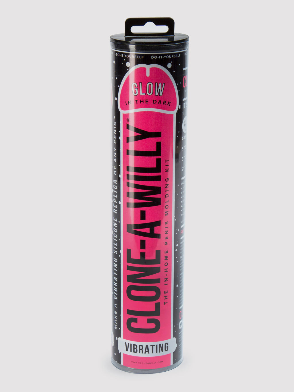 Clone-A-Willy Glow In The Dark Vibrator Molding Kit Pink, Pink | Pink
