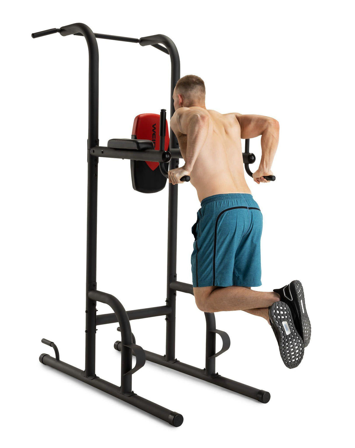 Weider Power Tower with Four Workout Stations and 300 lb. User Capacity