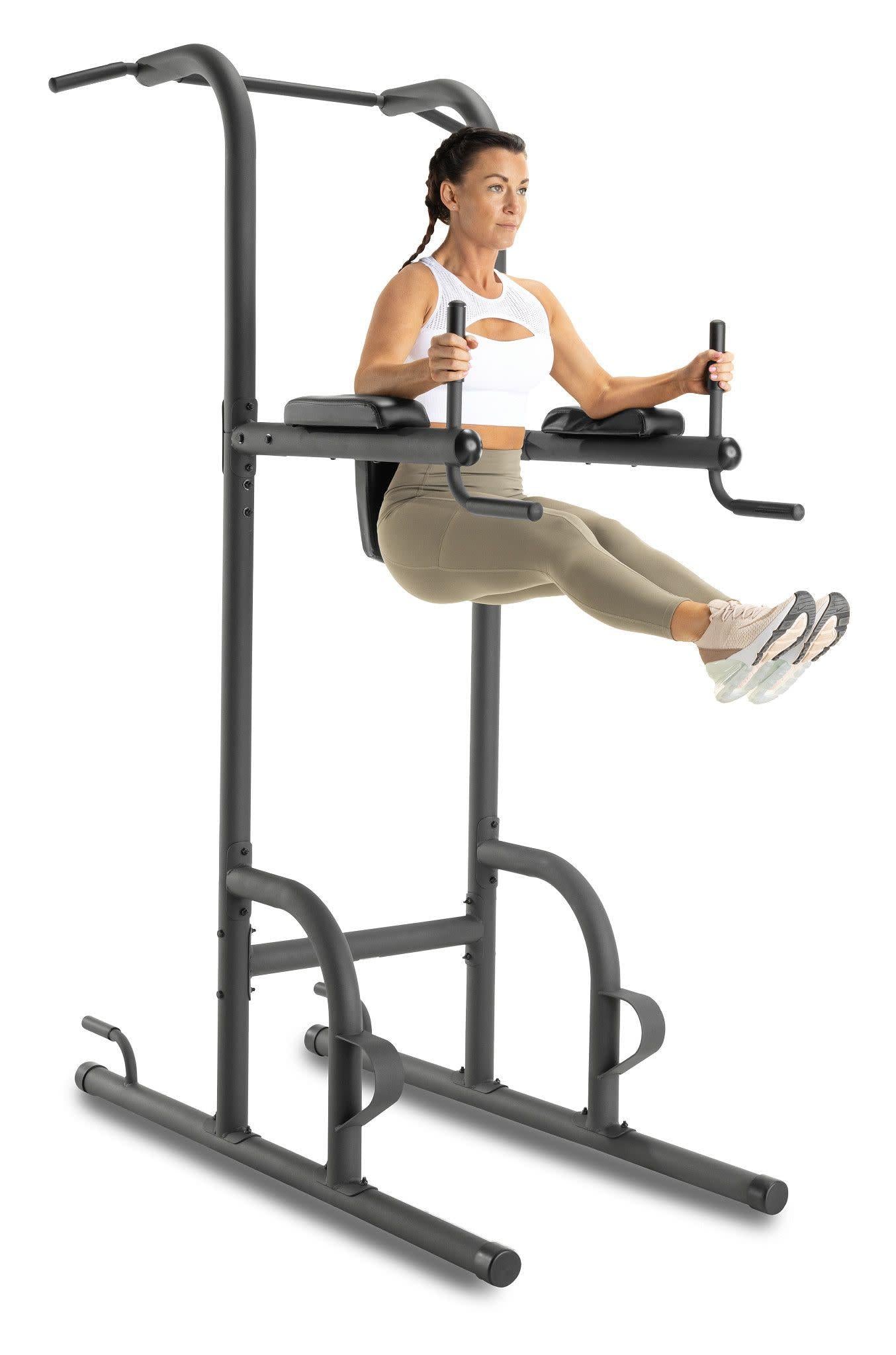 Weider Power Tower with Four Workout Stations and 300 lb. User Capacity