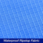 Ripstop 18 ft. to 20 ft. (Beam Width to 106 in.) Blue Center Console V-Hull Boat Cover Size BTCCV-5