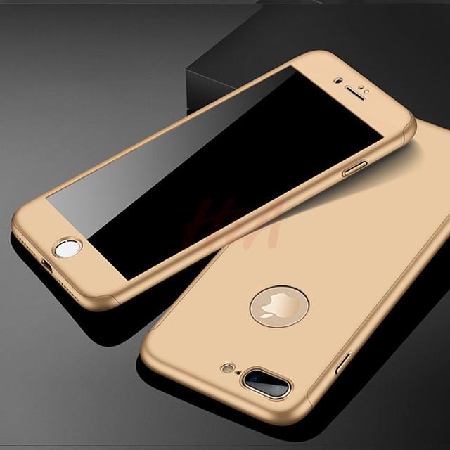 Phone Case - Luxury 360 Full Cover Protection Phone Case For iPhone XS/XR/XS Max 8/7 Plus