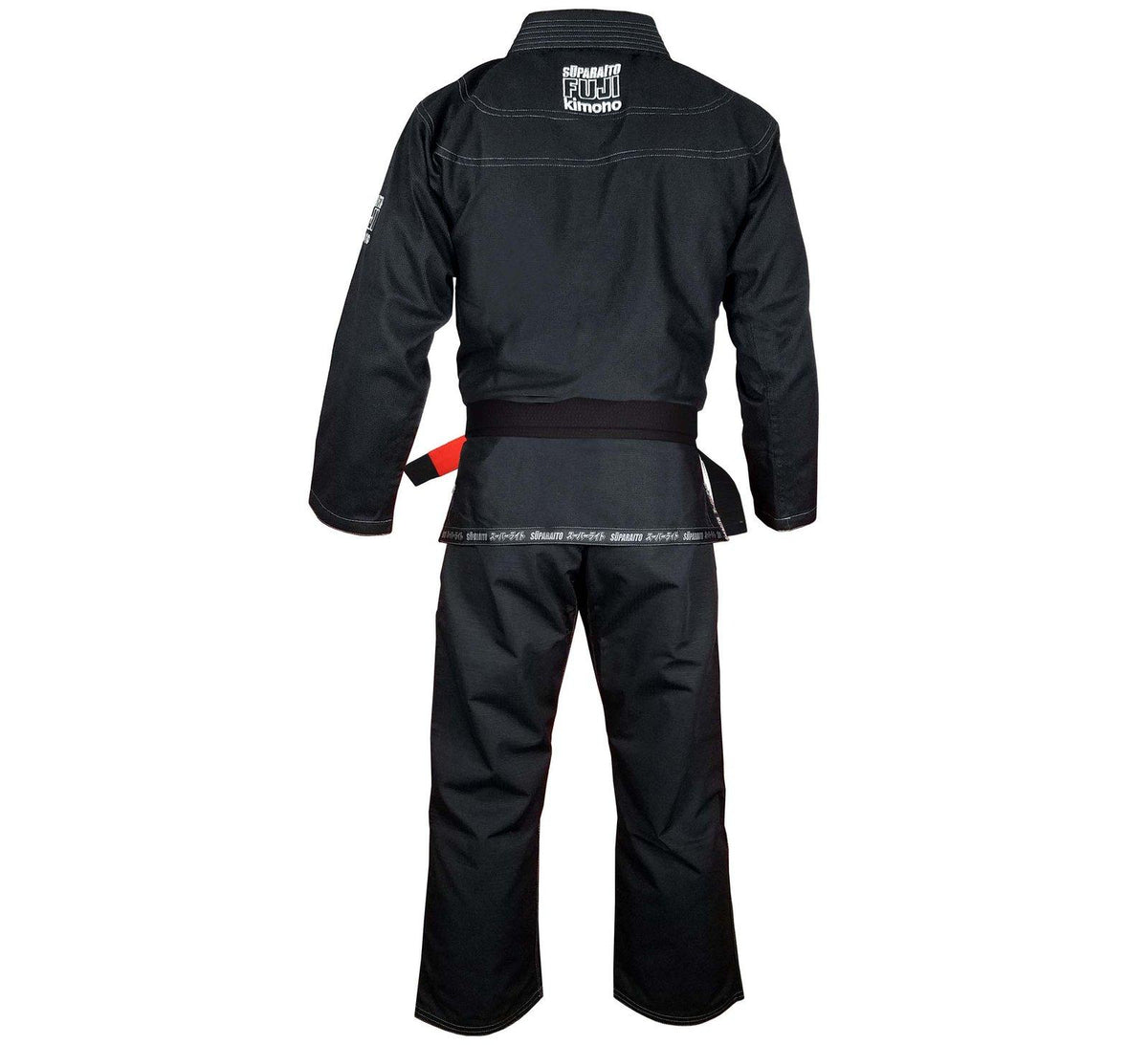 Fuji Suparaito Superlite Brazilian Jiu Jitsu Gi - Black (A0)