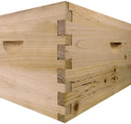 bee hive complete with frames &amp; wax coated foundations (nu8-2d1m)