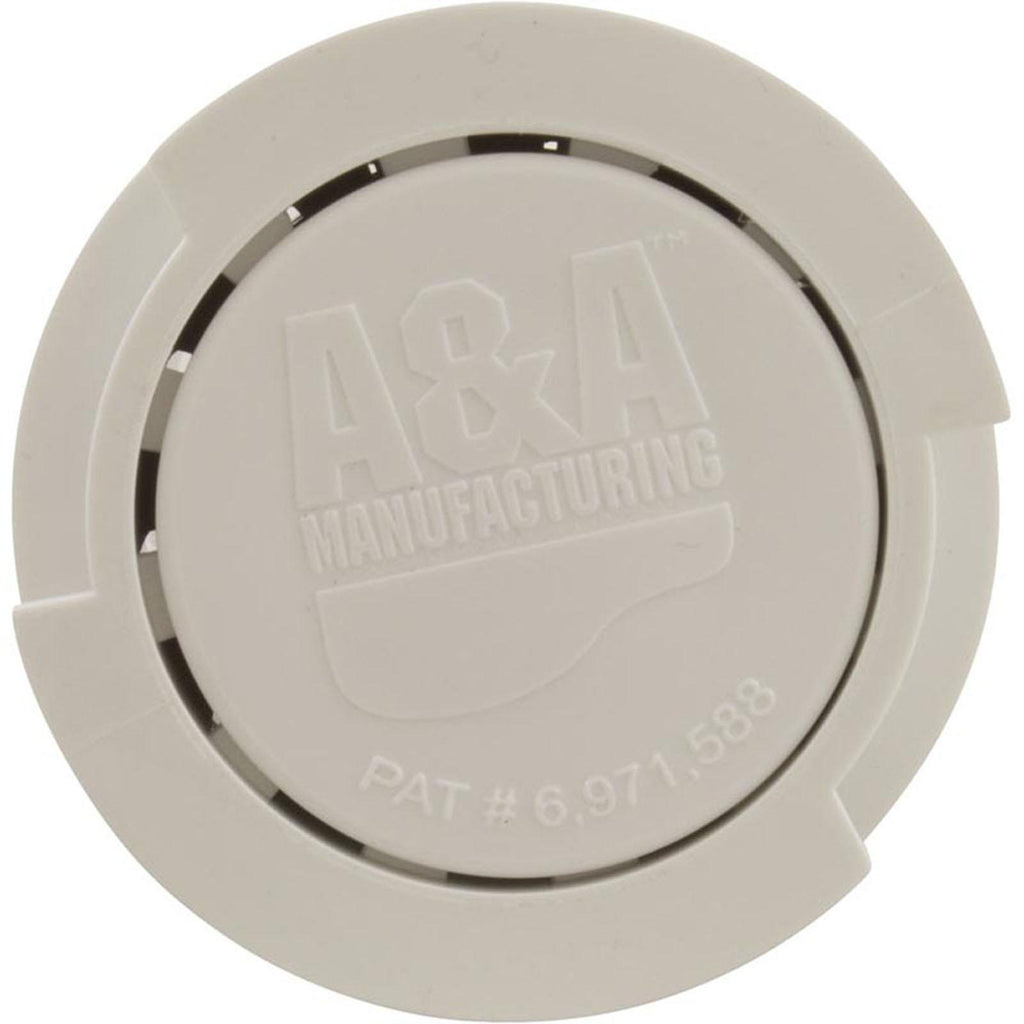 A&amp;A Manufacturing Cleaning Head, A &amp; A Gamma IV, Adj-Flow, White
