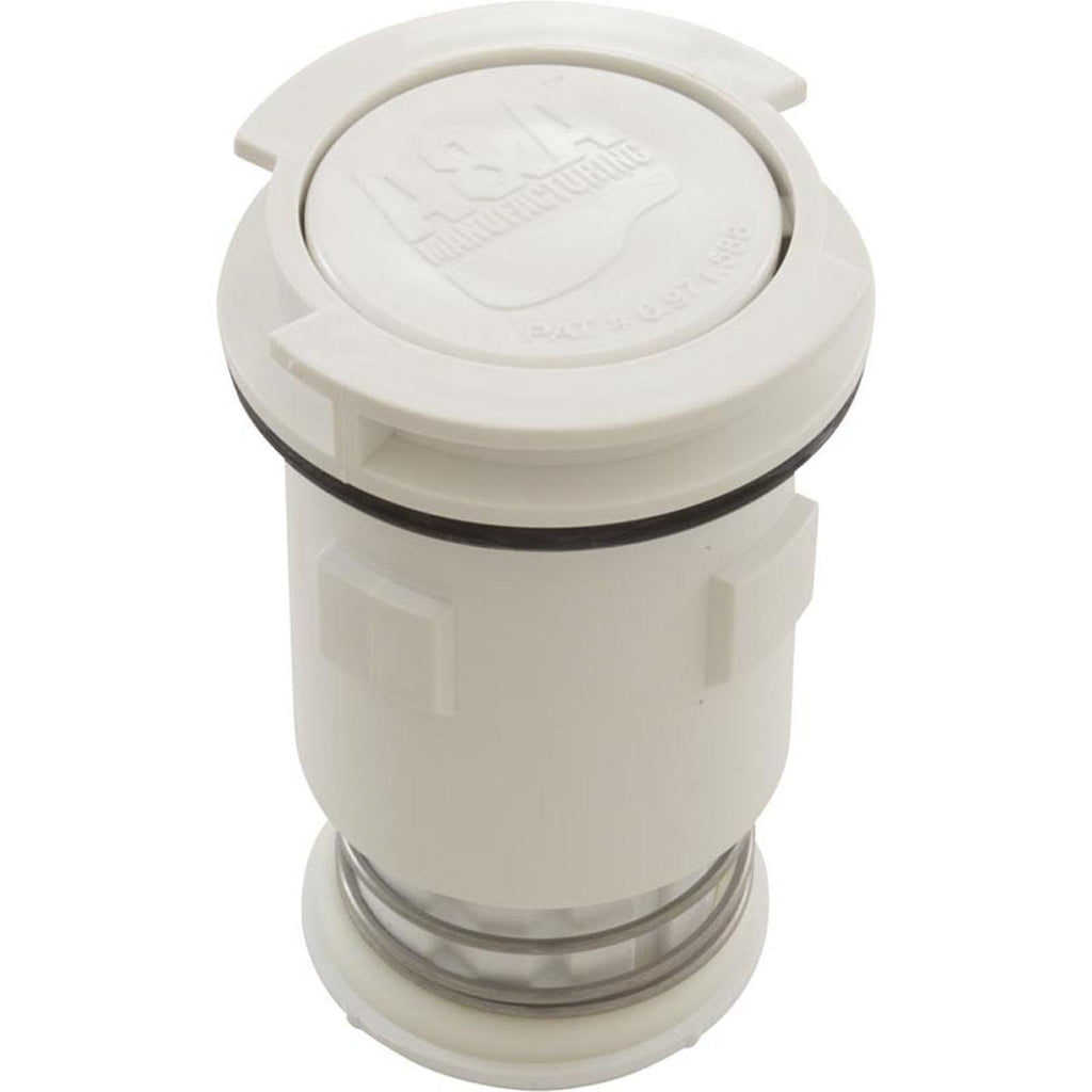 A&amp;A Manufacturing Cleaning Head, A &amp; A Gamma IV, Adj-Flow, White
