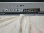 vtg 2003 sony 24" crt retro gaming tv tube rca gamer flatscreen tested remote