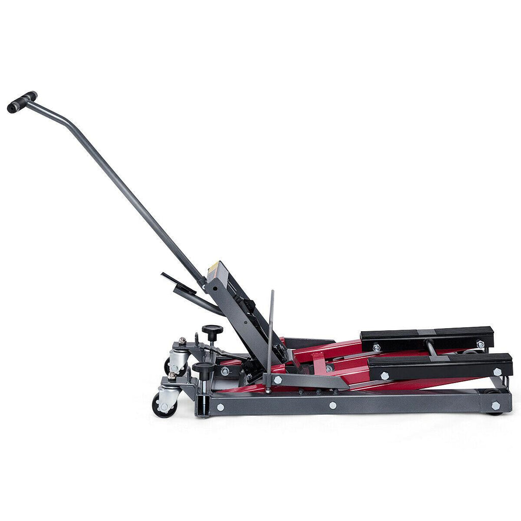 Motorcycle ATV Jack Lift Stand Quad Dirt Street Bike Hoist  1500 Lbs New