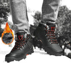 High Quality Men Hiking Shoes Winter Plush Snow Boots
