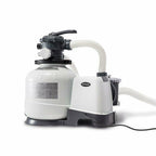 intex above ground pool sand filter pump bundled with replacement hose (2 pack)