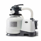 intex above ground pool sand filter pump bundled with replacement hose (2 pack)
