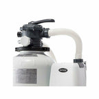 intex above ground pool sand filter pump bundled with replacement hose (2 pack)