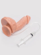 Doc Johnson Realistic Ejaculating Dildo 5.5 Inch, Flesh Pink