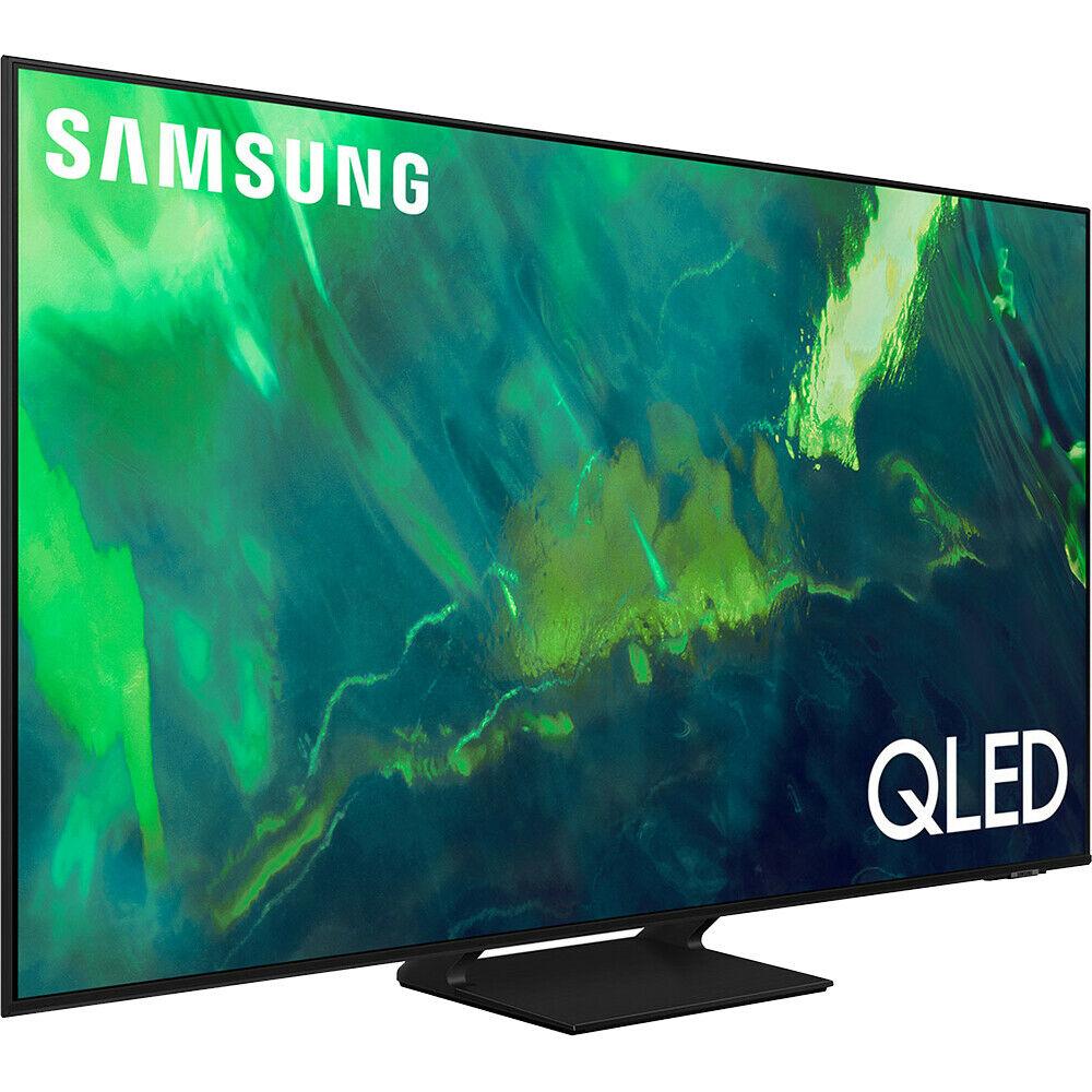 samsung qn55q70aa 55 inch qled 4k uhd smart tv (2021) - open box