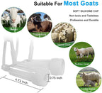 automatic portable livestock milking equipment, portable pulsation vacuum pump goat milker livstock milking machine, 14l goat milking machine, cow milking machine electric, common for cattle and shee