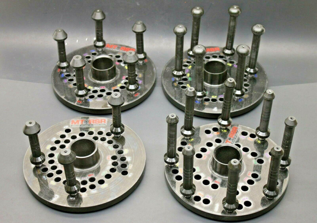 RSR 4, 5, 6, and 8-Lug r Finger Plate 40mm Shaft Wheel Tire Spin