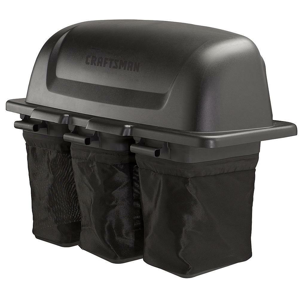 3 Bin Bagger for 42 Inch STAMPED Deck Riding Mowers