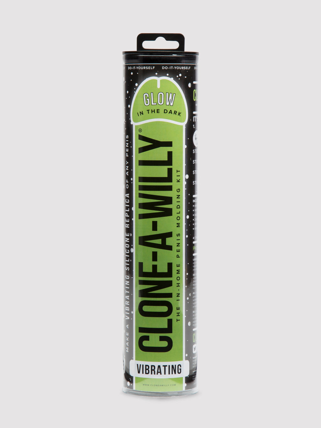 Clone-A-Willy Glow In The Dark Vibrator Molding Kit Green, Glow | Glow