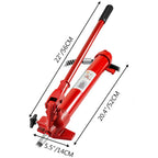 12 Ton Porta Power Hydraulic Jack Auto Body Frame Repair Kit 39cm Lift Ram