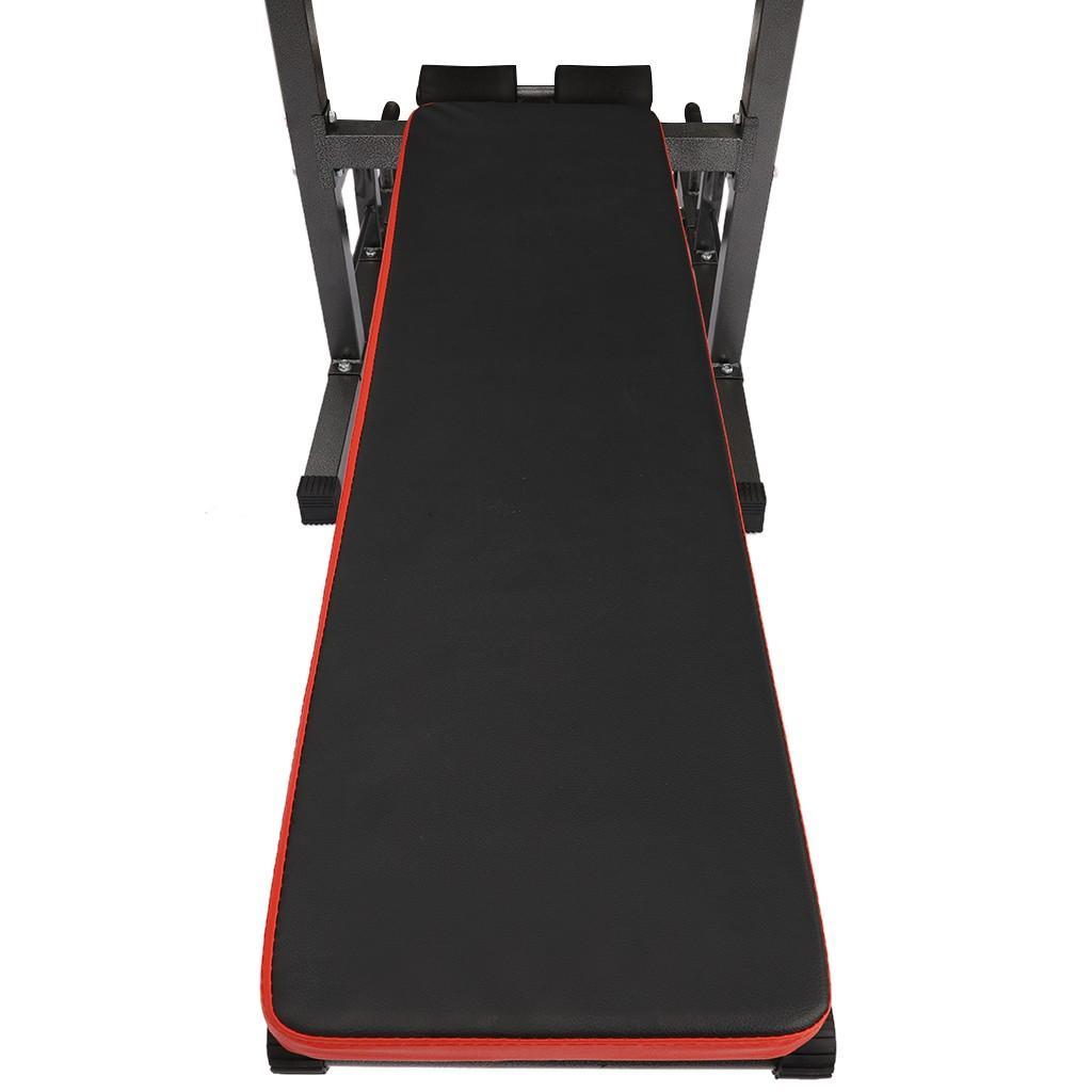 Power Tower Dip Station Pull Up Bar Sit Up Bench for Home Gym Dip Stands Strength Training Workout Equipment