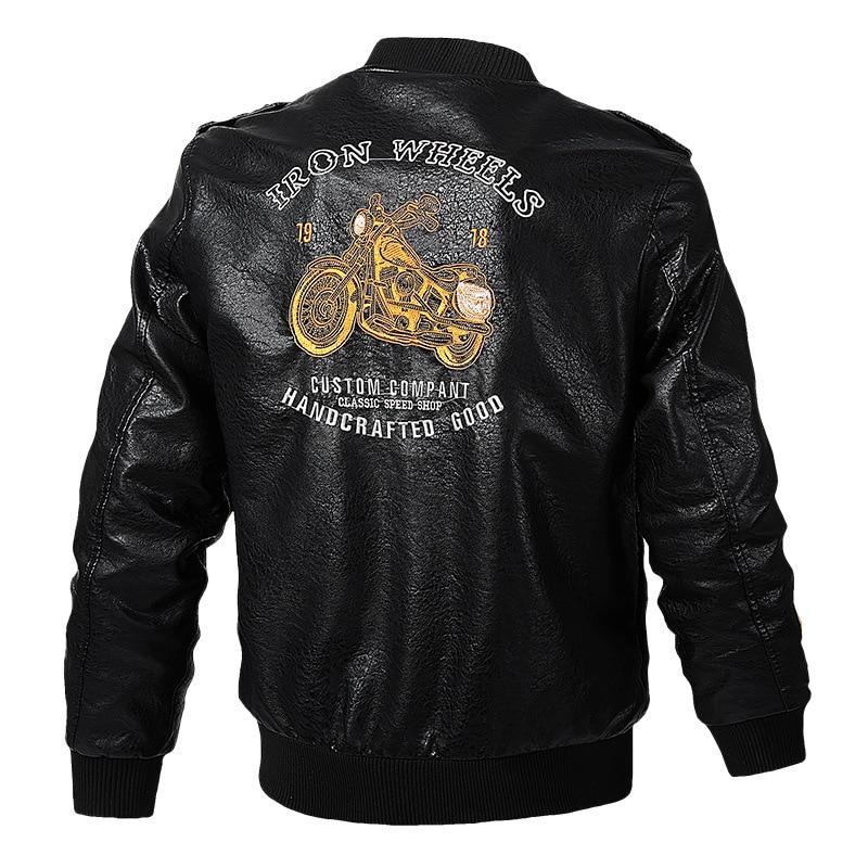 Men's Clothing - Autumn Winter Men's Leather Outwear Jackets