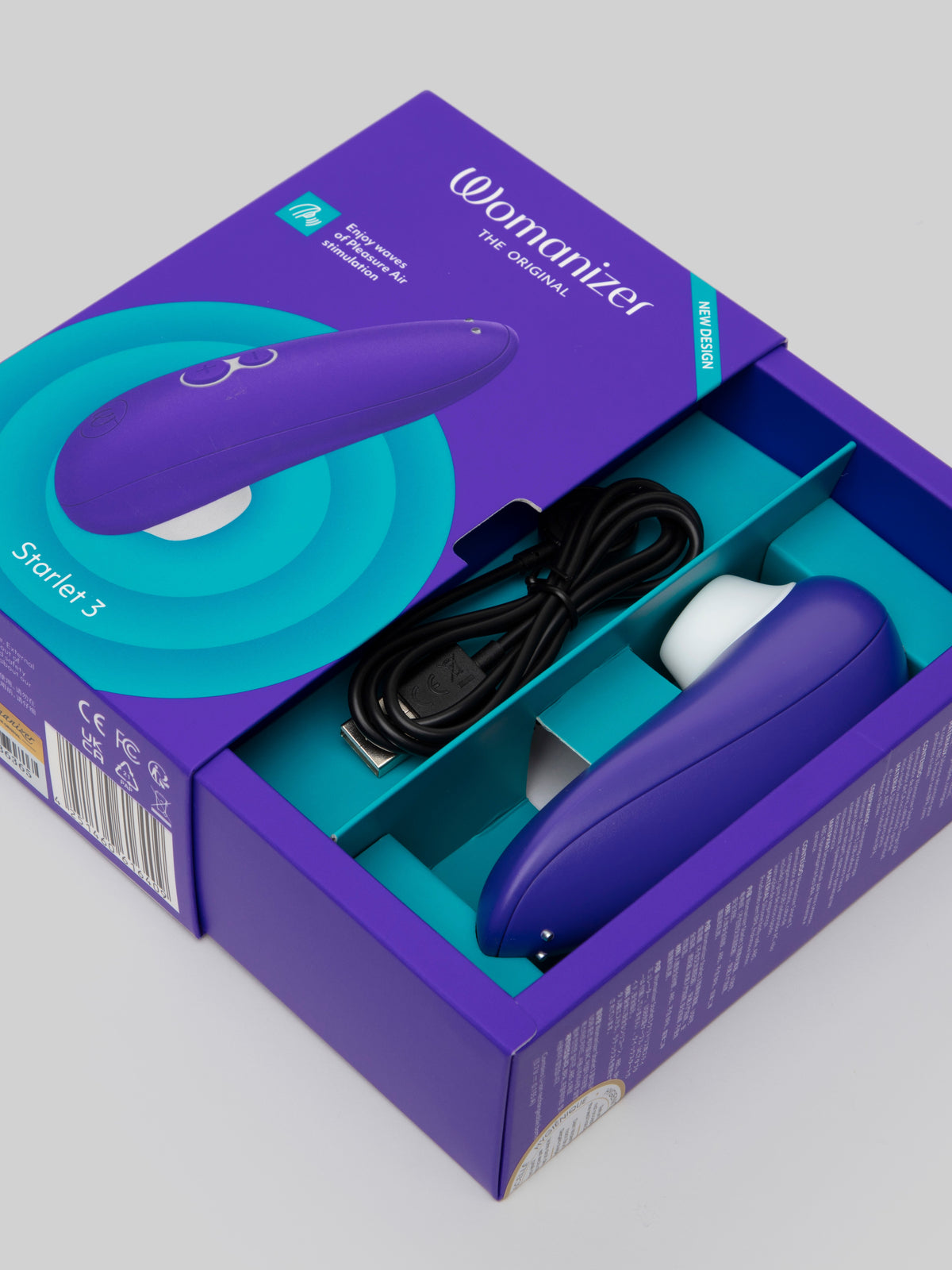 Womanizer Starlet 3 Rechargeable Clitoral Suction Stimulator, Blue | Blue