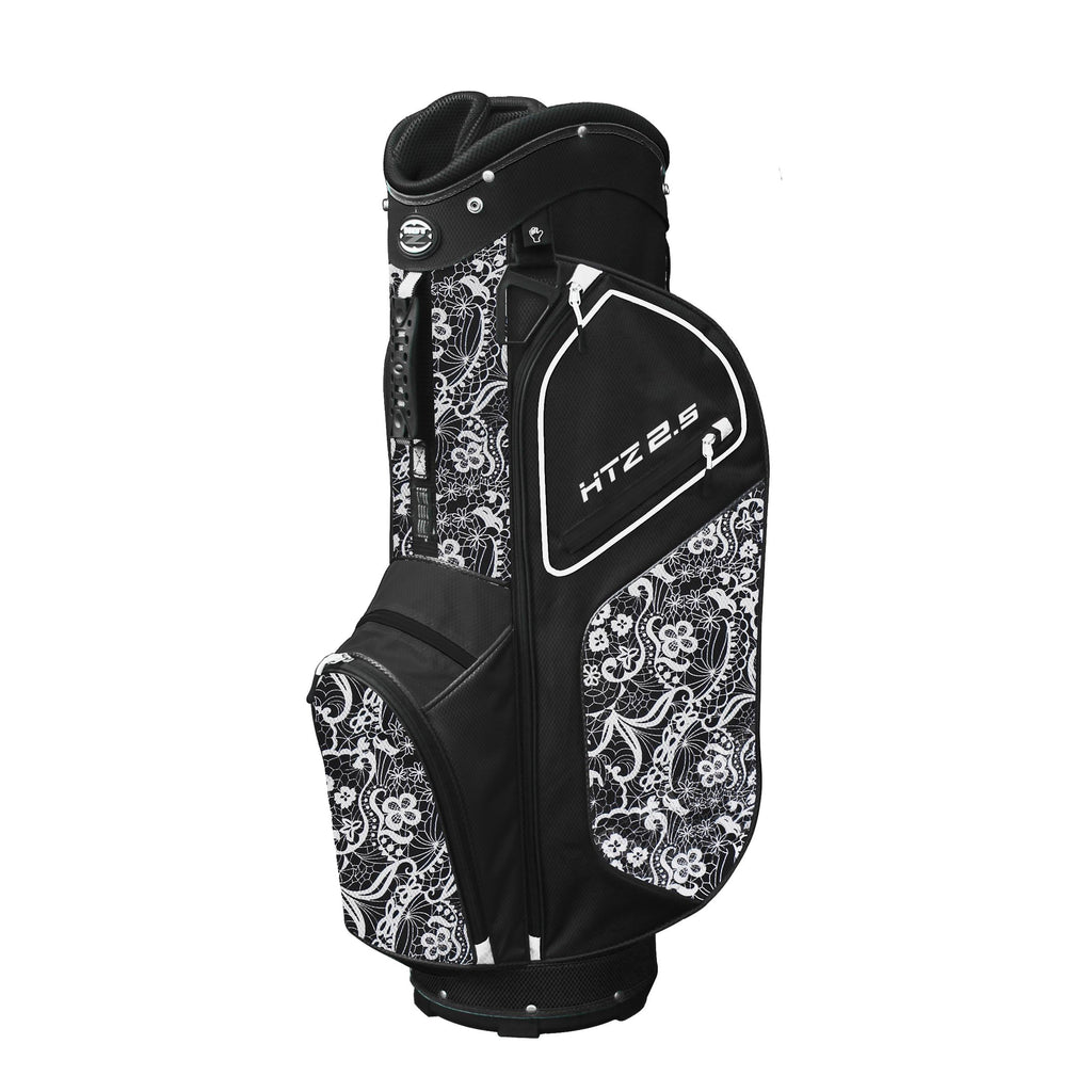 HotZ 2.5 Cart Bag *Ladies Lace* *Black/White* Golf
