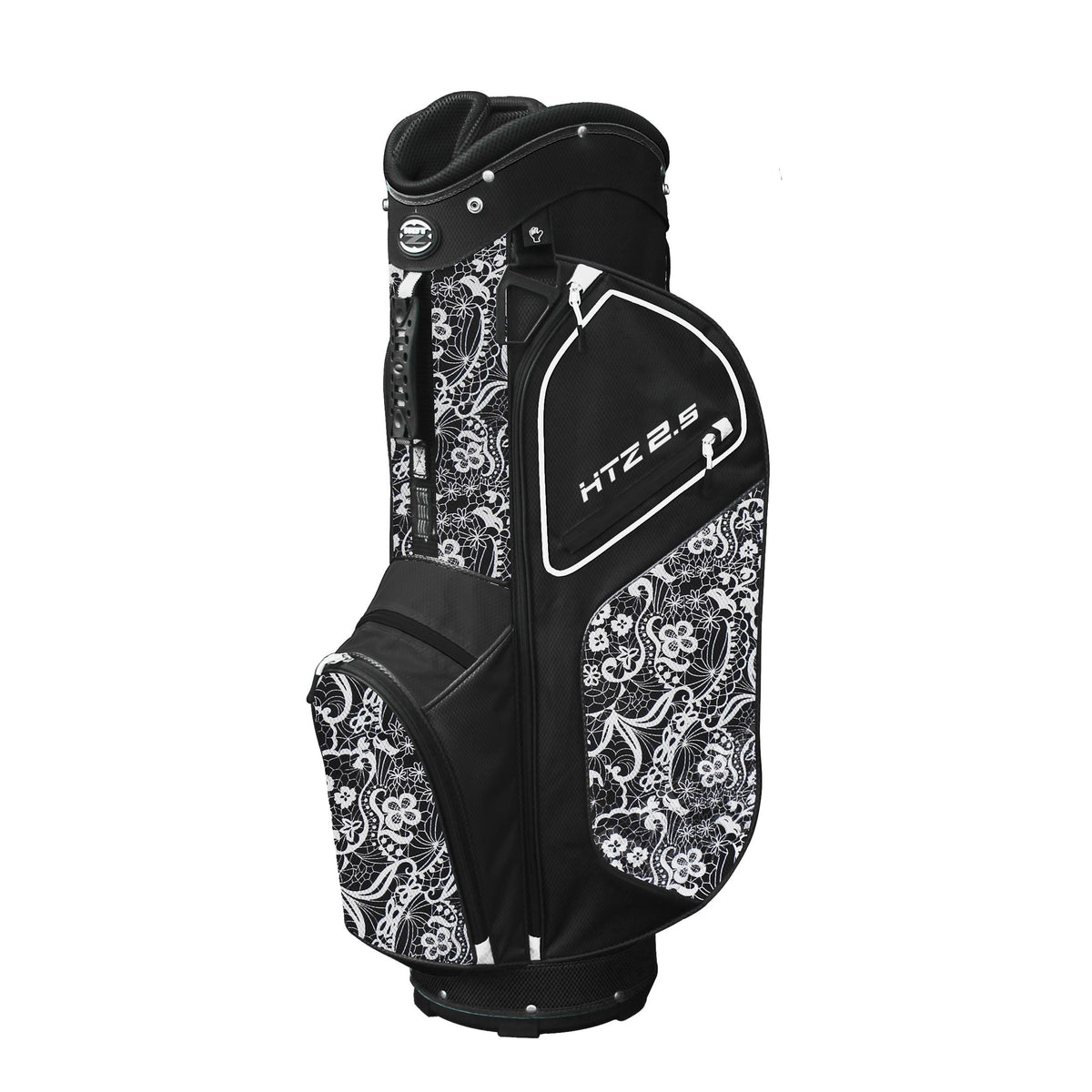 HotZ 2.5 Cart Bag *Ladies Lace* *Black/White* Golf