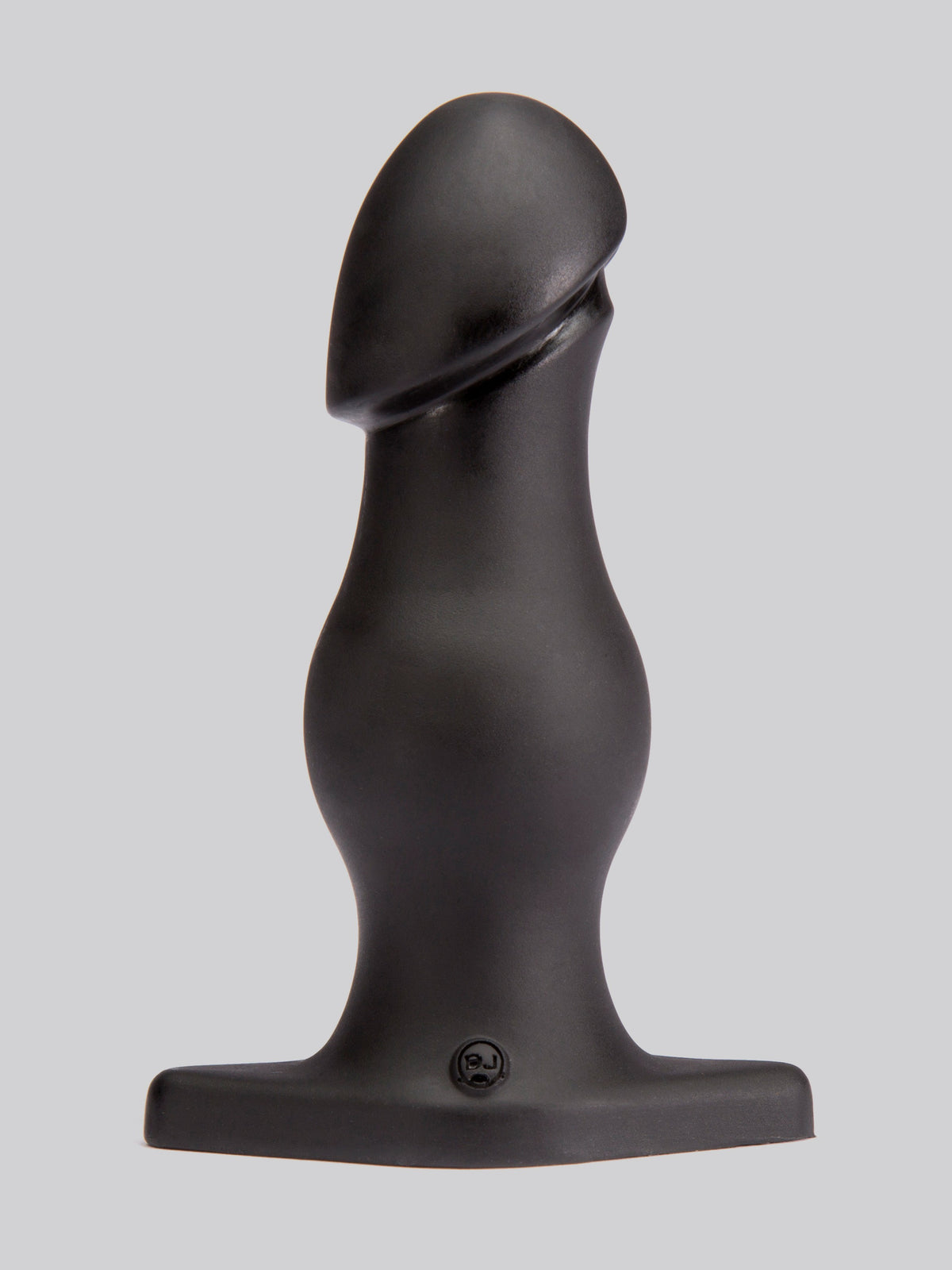 Doc Johnson Titanmen The Rumpy Smooth Butt Plug 6.5 Inch, Black
