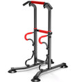 Pull Up &amp; Dip Stand Power Tower, Adjustable Multi-Function Fitness Strength Training Equipment