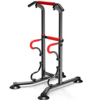Pull Up &amp; Dip Stand Power Tower, Adjustable Multi-Function Fitness Strength Training Equipment